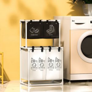 DOUBLE LAYERED LAUNDRY SORTER