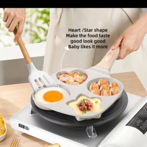Four-Slot Non-Stick Fry Pan