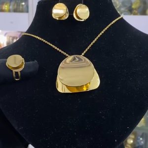 Non Tarnish 4 in 1 Steel Set Jewelry