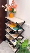 5 Layers Foldable Shoe Rack